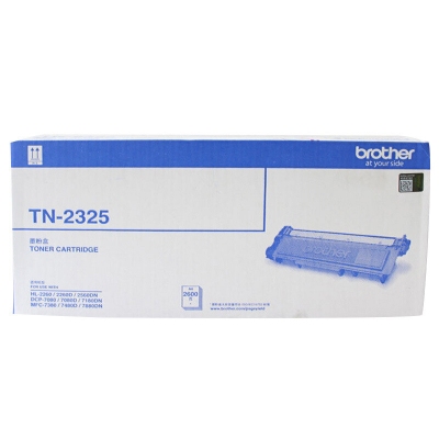 兄弟(brother)TN-2325粉盒 7080D DCP-7180DN 7380 7480D 黑色 計價單位：個