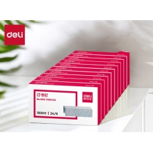 得力0012訂書針10盒裝