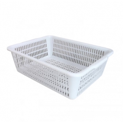 企普 白色塑料筐37*10